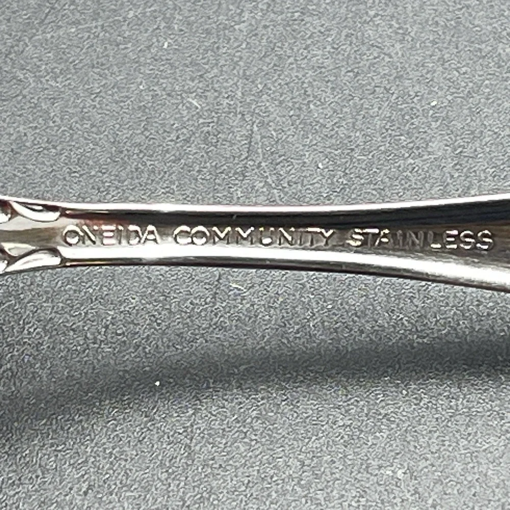 Oneida Community Chantelaine Stainless Sugar Spoon Replacement Flatware
